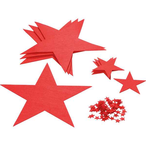CATERINA Sada hviezdičiek - Red