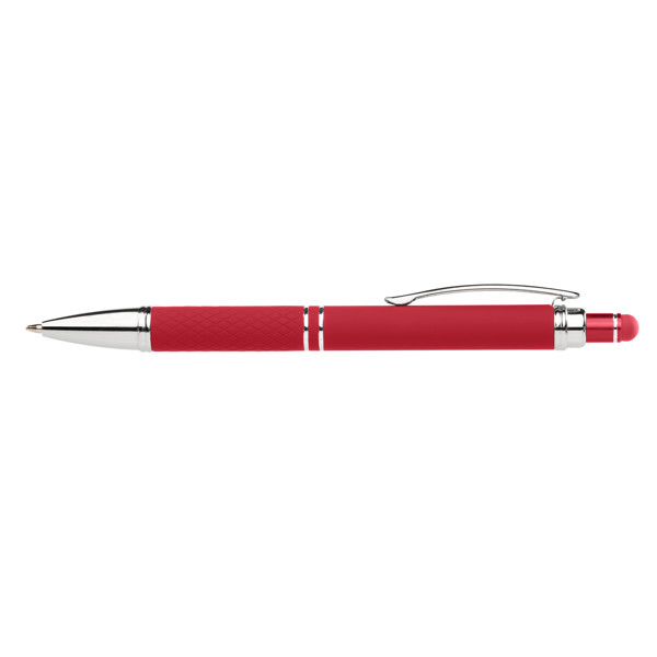 Phoenix Softy Brights Kugelschreiber - m/Stylus - Rot / 4 Farbe inkjet