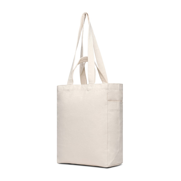 Taška na zip VINGA Hilo z recykl. canvas AWARE™ - Off White