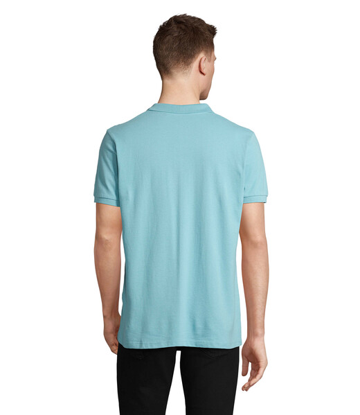 PLANET MEN Polo 170g - Pool BlueL