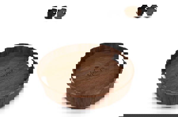 Sagaform Hanna Round Tray 35cm - Black