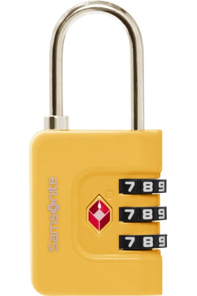 Ta Revolution Combilock 3 Dial Tsa - Samsonite - Yellow