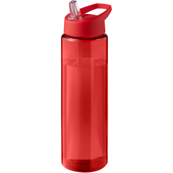Embankment Muldyr Implement H2O Active® Eco Vibe 850 ml vandflaske med låg med drikketud - Rød / Rød