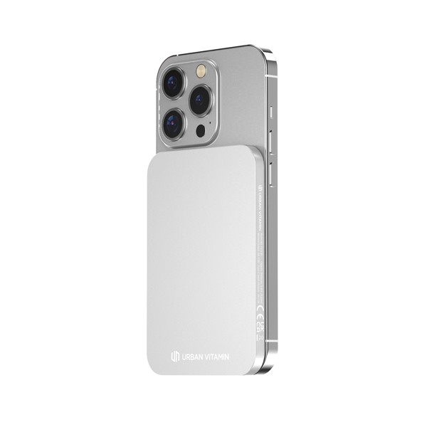 Urban Vitamin Burbank powerbank 3000 mAh, kobaltna celica - Silver