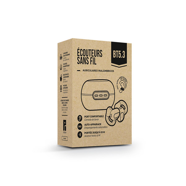 ECOUTEUR SANS FIL BT 5.3 - A CLIPSER