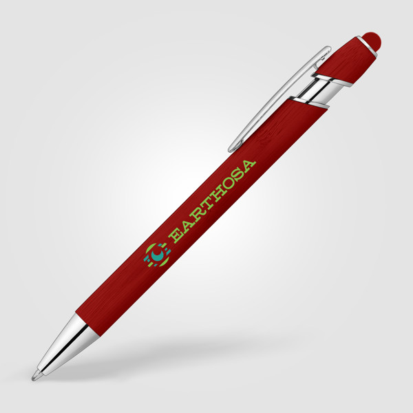 Stylo stylet Prince Bamboo - Rouge / Laser