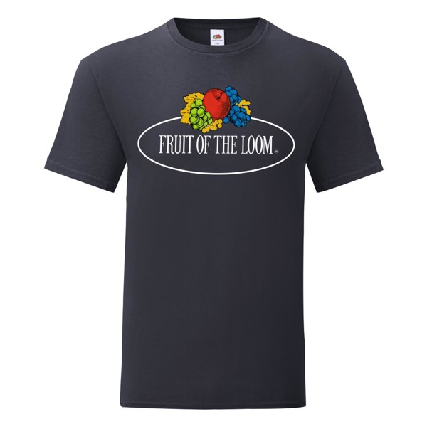 Vintage T Large Logo Print - Deep Navy / XL
