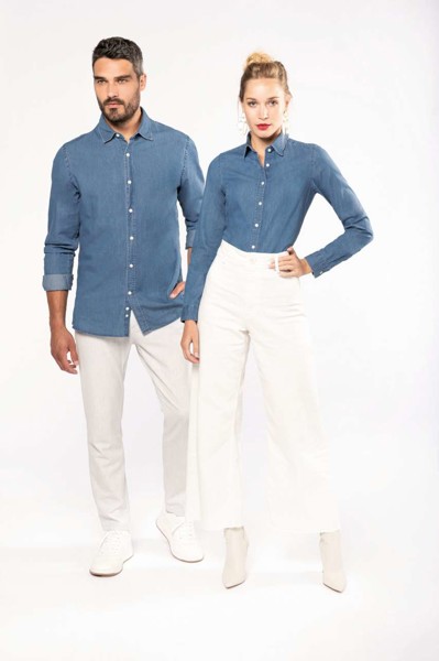 Ladies’ Denim Shirt - XS