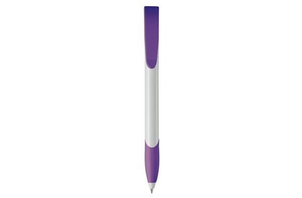 Apollo ball pen hardcolour - White / Purple
