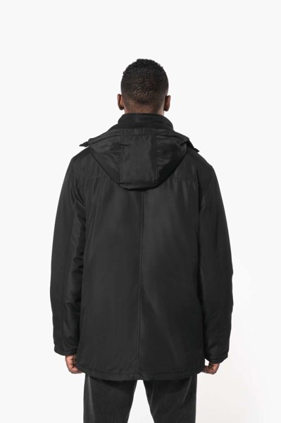 Parka With Removable Hood - S