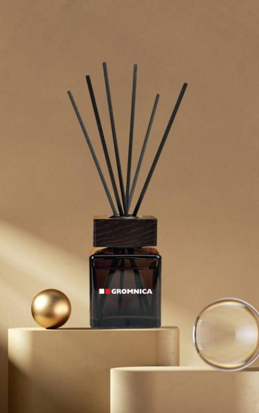 Aroma difuzér - Square 90ml - dřevěný vršek