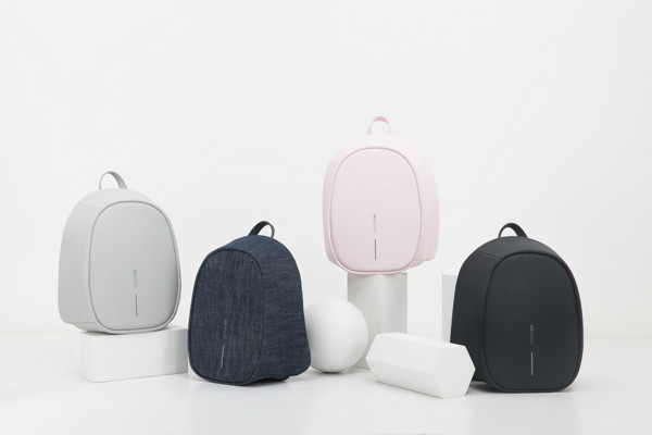 Elle Fashion, Anti-theft backpack - Pink