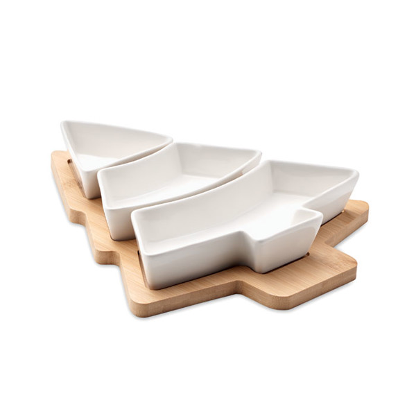 Christmas tree serving tray Viram