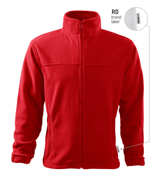 Fleece Pánský Rimeck® Jacket - Červená 07 (Brand Label) / XL