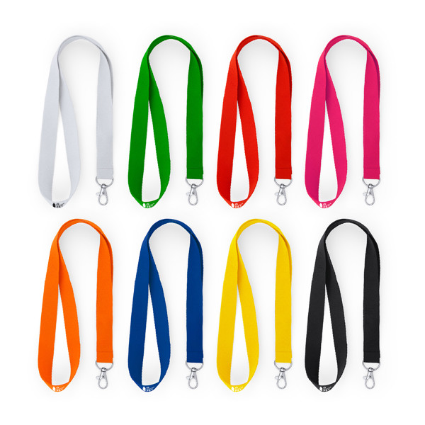 Lanyard Ecohost  - BLANCO