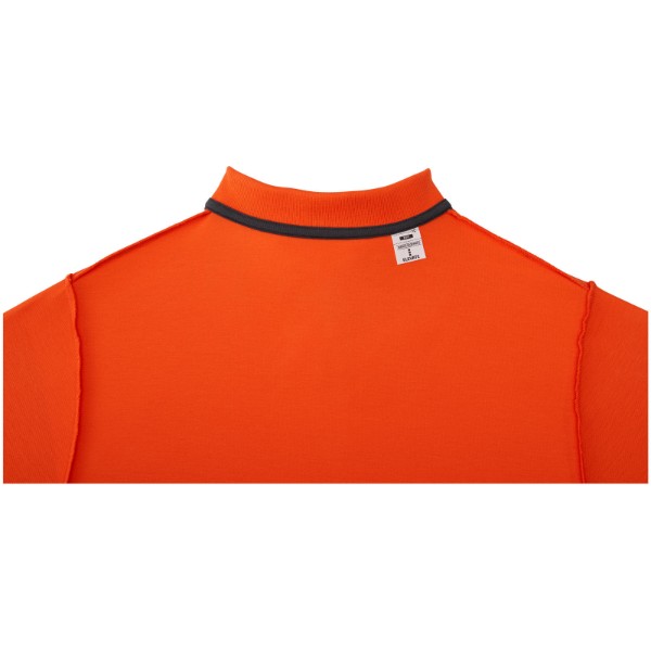 Polo Helios a manica corta da uomo - Arancione / L