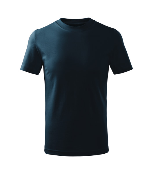 Tričko Dětské Malfini® Basic Free - Námořní Modrá / 134 cm/8 let