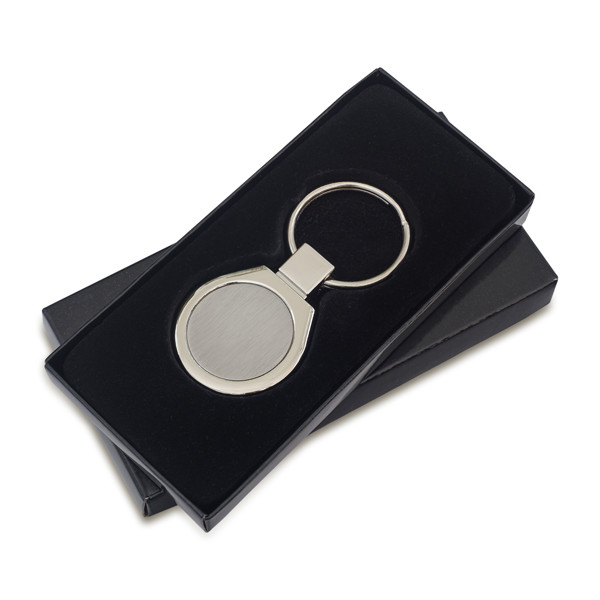 Metal Promo metal keyring