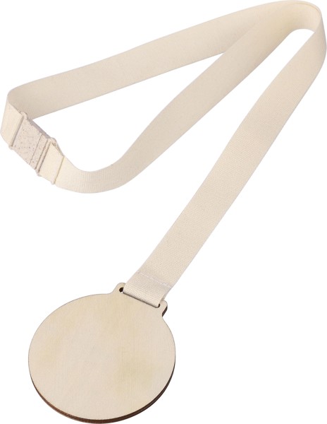 Basswood medal Koa
