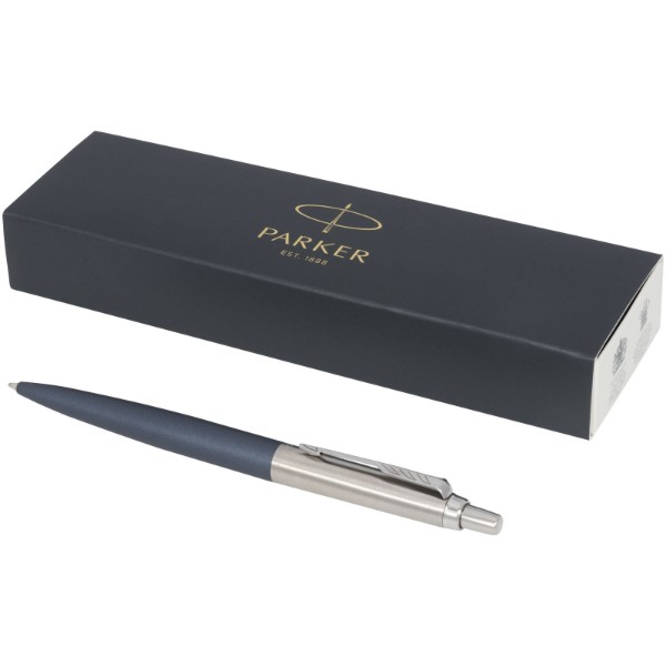 Stylo bille mat Jotter XL  Parker avec finitions chrome (encre bleue) - Bleu