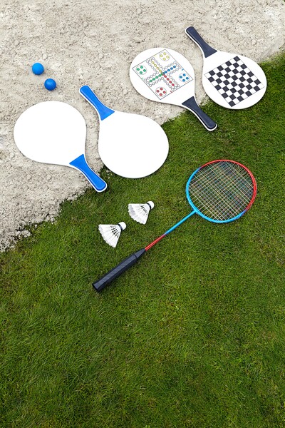Set de badminton Wendy | 2 raquetes | 2 volantes