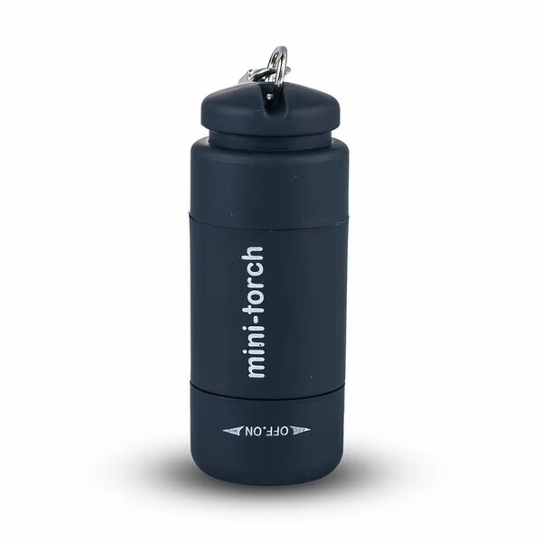 Rechargeable LED mini pocket flashlight - WHITE