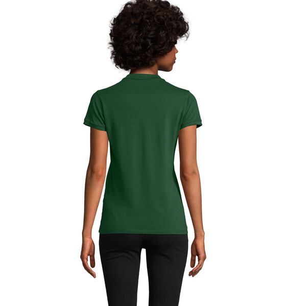PLANET WOMEN polo 170g - Verde Garrafa EscuroXS