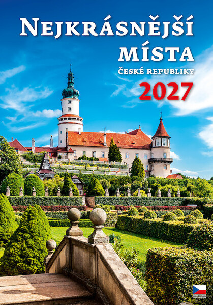 Nástěnný kalendář Nejkrásnější místa České republiky 2027