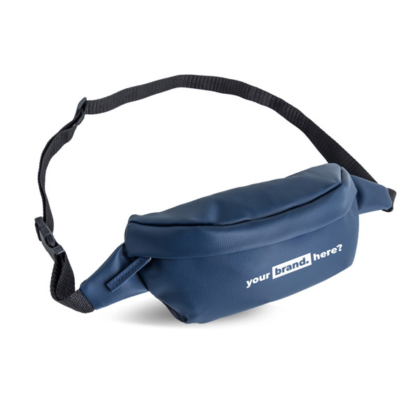 Bolsa de cintura em RPET 600D (plástico reciclado) - Azul-marinho 