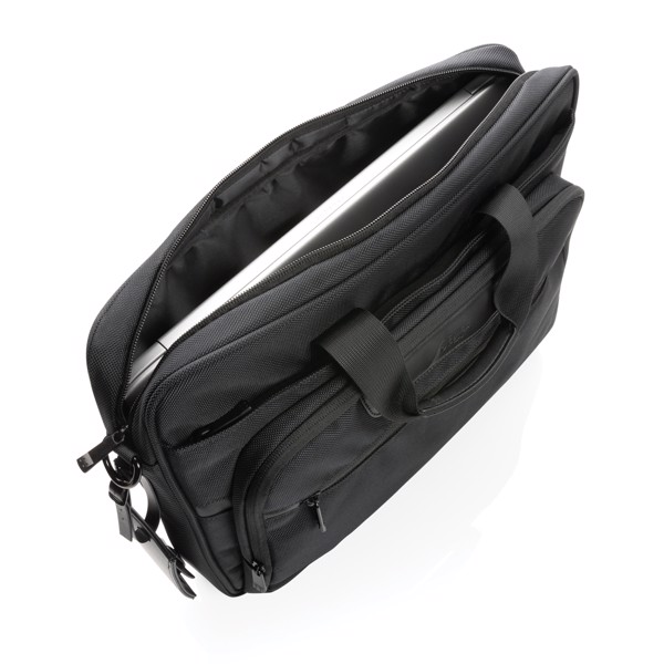 Swiss Peak laptop bag 15.6", recycled 1680D PET