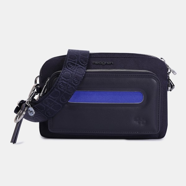 AMERICANO | Borsetă + RFID - Hedgren - Peacot Blue