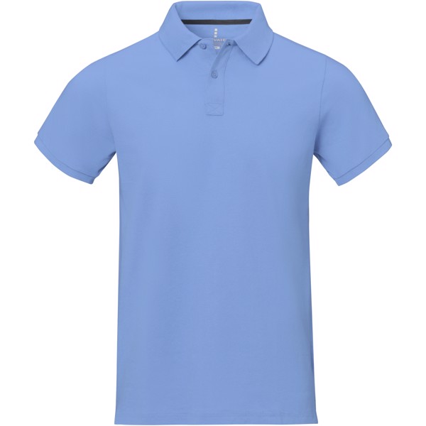 Polo de manga curta para homem de 200 g/m² Calgary - Azul claro / XXL