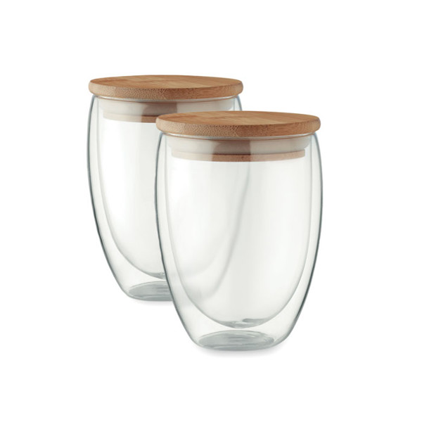 Tirana set, borosilicate glass, 350 ml