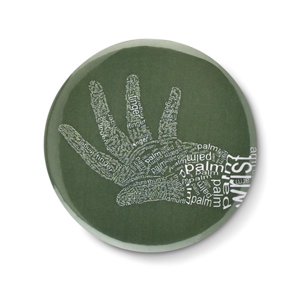 Compact mirror, Ø60 mm glass soda lime