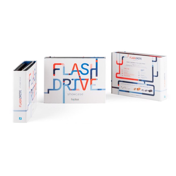 FLASH DRIVE SHOWCASE. Showcase med USB nøgler