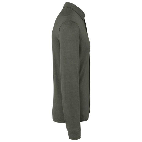 Men's Linen Shirt - Organic Khaki / M