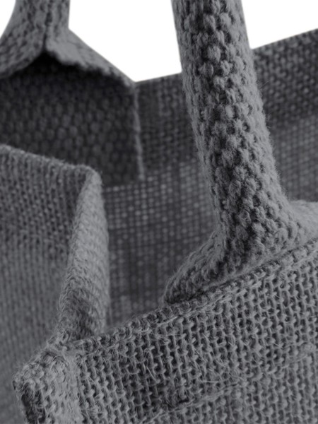 Jute Midi Tote - Graphite Grey / Graphite Grey