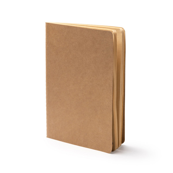 Libreta personalizada A5 de cartón reciclado con papel FSC 60 hojas