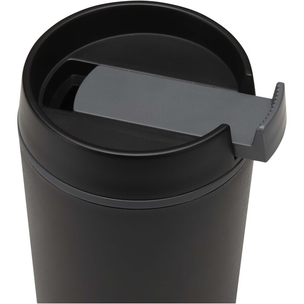 Sedona 480 ml double wall plastic tumbler - Black