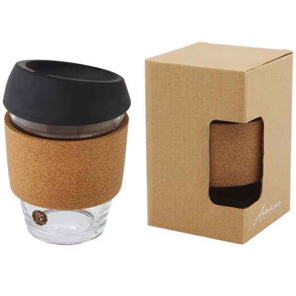 360 ml pohár Lidan - Jednofarebná čierna