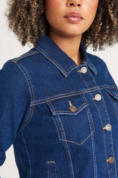 Olivia Denim Jacket - Black