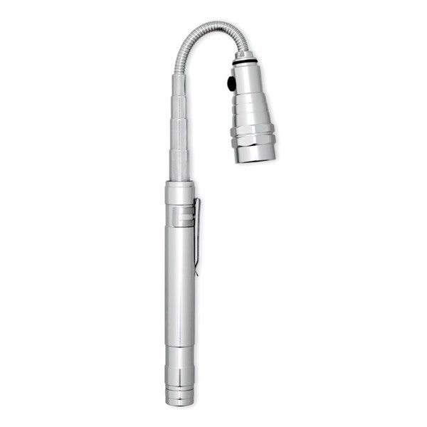 Raztegljiva svetilka Strech-Torch, 3 LED, 57 cm - Silver