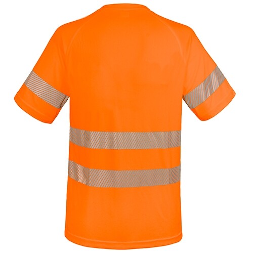 T-SHIRT COM BOLSO E FAIXAS REFLETIVAS "ELÁST" -