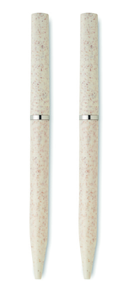 Conjunto de canetas na caixa Peat