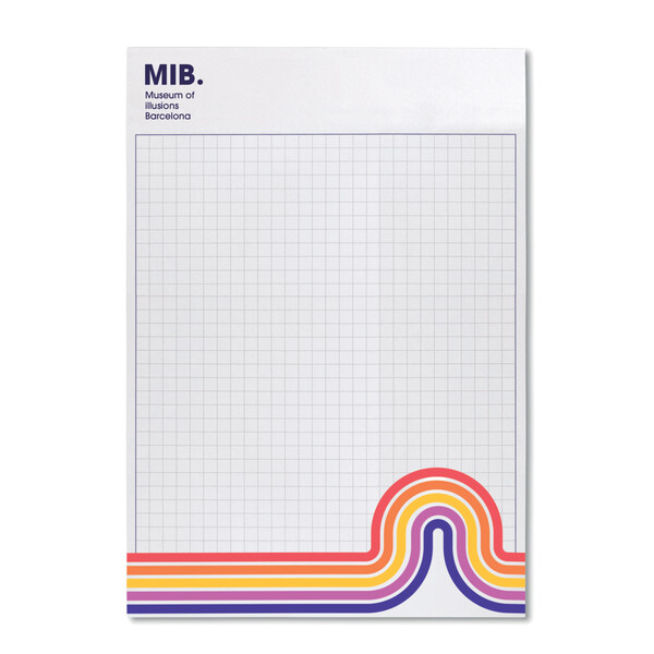 A5 size writing pad (EU made) - Full colour