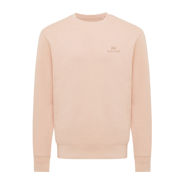 Iqoniq Etosha lightweight recycled cotton crew neck - Peach Nectar / XXXL