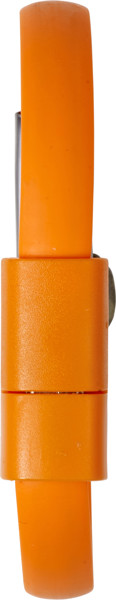 Pulseira USB de silicone Tiago - azul claro