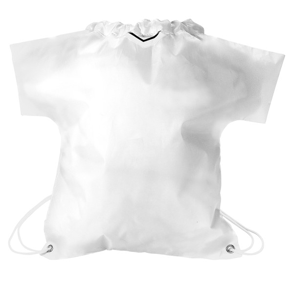 Sportbeutel "Trikot" - Weiß