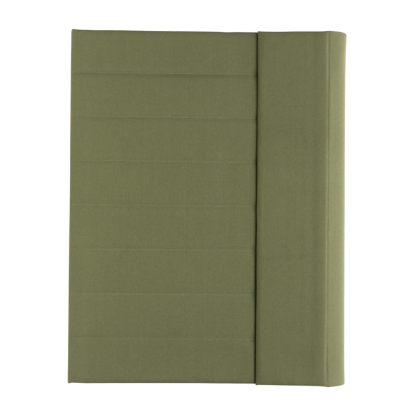 Impact Aware A4 portfolio, recycled polyester - Green