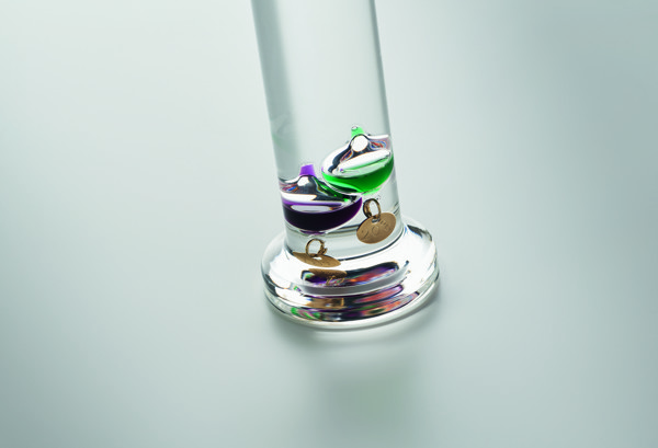 Gali thermometer glass, 28cm height